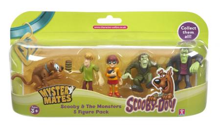 Scooby Doo kütyü 5 figurás készlet